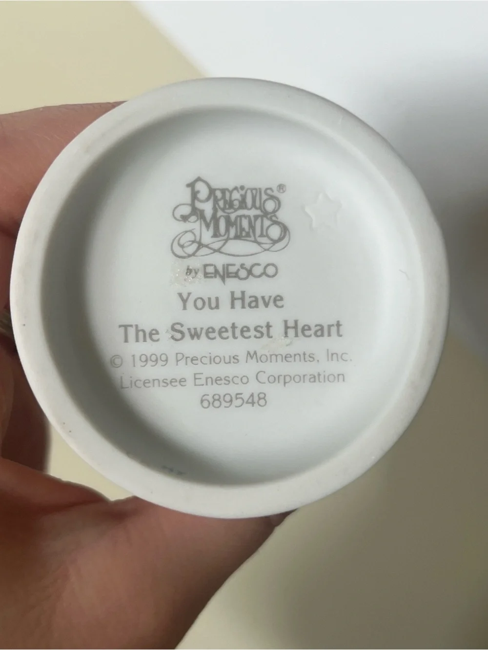Precious Moments “You Have the Sweetest Heart” Girl Figurine - 1999, Nurse Gift